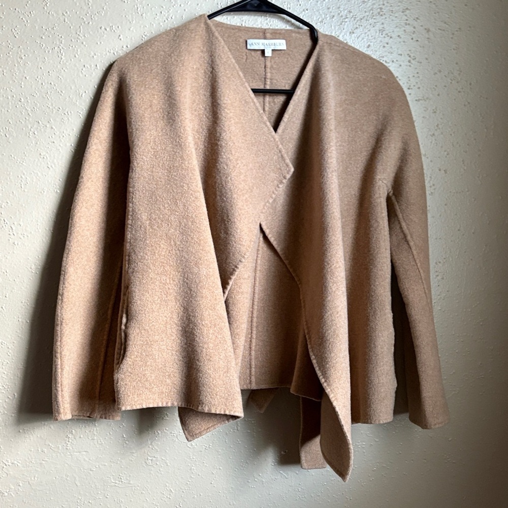 ANN MASHBURN Women's Tan Cardigan